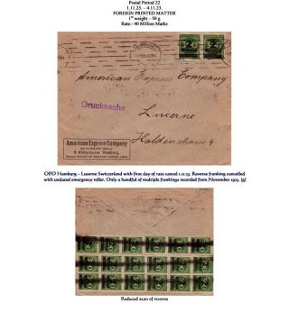 THE HYPERINFLATION EMERGENCY OVERPRINTED PROVISIONAL ISSUES (O.P.D.), SEPTEMBER - DECEMBER 1923 – sheet 41