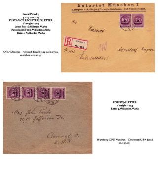 THE HYPERINFLATION EMERGENCY OVERPRINTED PROVISIONAL ISSUES (O.P.D.), SEPTEMBER - DECEMBER 1923 – sheet 44