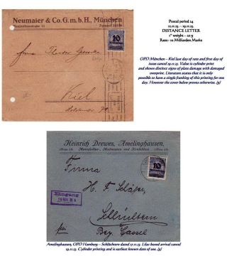 THE HYPERINFLATION EMERGENCY OVERPRINTED PROVISIONAL ISSUES (O.P.D.), SEPTEMBER - DECEMBER 1923 – sheet 49