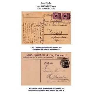 THE HYPERINFLATION EMERGENCY OVERPRINTED PROVISIONAL ISSUES (O.P.D.), SEPTEMBER - DECEMBER 1923 – sheet 59