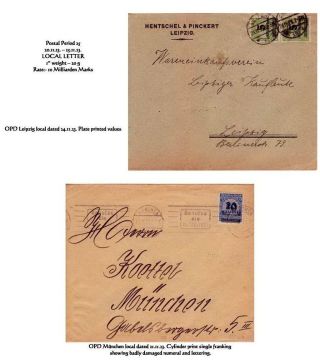THE HYPERINFLATION EMERGENCY OVERPRINTED PROVISIONAL ISSUES (O.P.D.), SEPTEMBER - DECEMBER 1923 – sheet 60