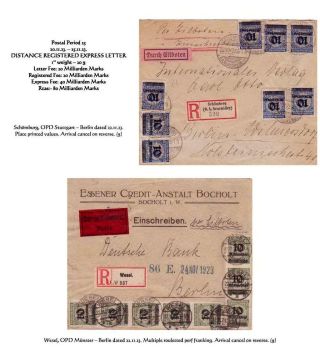 THE HYPERINFLATION EMERGENCY OVERPRINTED PROVISIONAL ISSUES (O.P.D.), SEPTEMBER - DECEMBER 1923 – sheet 64