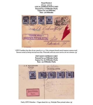 THE HYPERINFLATION EMERGENCY OVERPRINTED PROVISIONAL ISSUES (O.P.D.), SEPTEMBER - DECEMBER 1923 – sheet 71