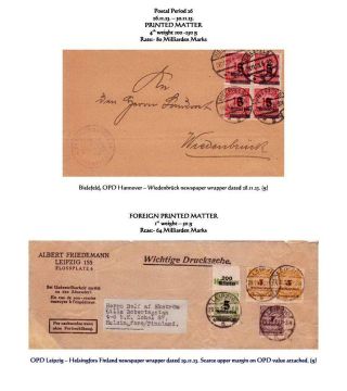THE HYPERINFLATION EMERGENCY OVERPRINTED PROVISIONAL ISSUES (O.P.D.), SEPTEMBER - DECEMBER 1923 – sheet 72