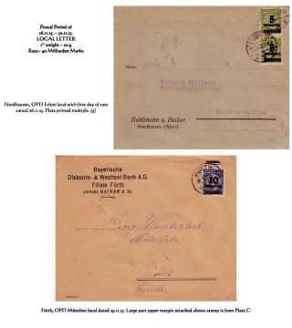 THE HYPERINFLATION EMERGENCY OVERPRINTED PROVISIONAL ISSUES (O.P.D.), SEPTEMBER - DECEMBER 1923 – sheet 74