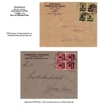 THE HYPERINFLATION EMERGENCY OVERPRINTED PROVISIONAL ISSUES (O.P.D.), SEPTEMBER - DECEMBER 1923 – sheet 76