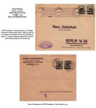 THE HYPERINFLATION EMERGENCY OVERPRINTED PROVISIONAL ISSUES (O.P.D.), SEPTEMBER - DECEMBER 1923 – sheet 77