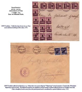 THE HYPERINFLATION EMERGENCY OVERPRINTED PROVISIONAL ISSUES (O.P.D.), SEPTEMBER - DECEMBER 1923 – sheet 79