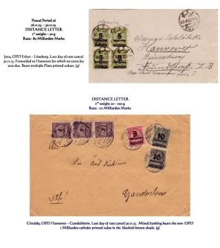 THE HYPERINFLATION EMERGENCY OVERPRINTED PROVISIONAL ISSUES (O.P.D.), SEPTEMBER - DECEMBER 1923 – sheet 80