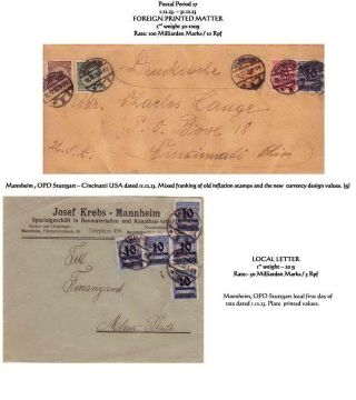 THE HYPERINFLATION EMERGENCY OVERPRINTED PROVISIONAL ISSUES (O.P.D.), SEPTEMBER - DECEMBER 1923 – sheet 86