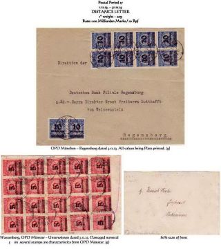 THE HYPERINFLATION EMERGENCY OVERPRINTED PROVISIONAL ISSUES (O.P.D.), SEPTEMBER - DECEMBER 1923 – sheet 89