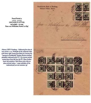 THE HYPERINFLATION EMERGENCY OVERPRINTED PROVISIONAL ISSUES (O.P.D.), SEPTEMBER - DECEMBER 1923 – sheet 91