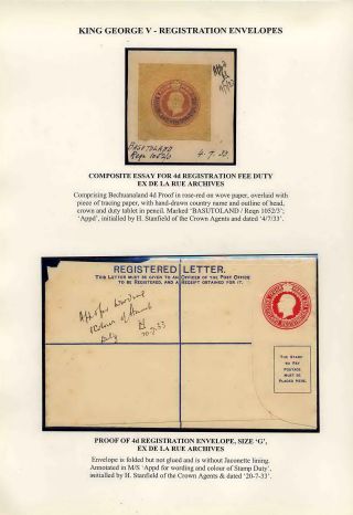 BASUTOLAND POSTAL STATIONERY – sheet 28
