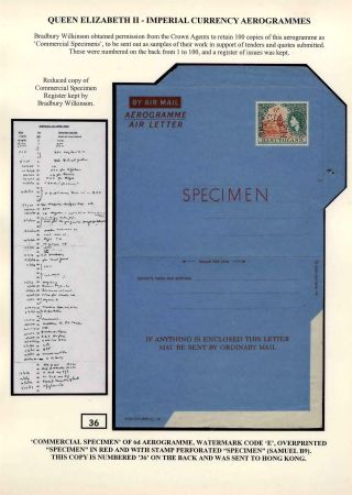 BASUTOLAND POSTAL STATIONERY – sheet 54