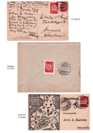 WEIHNACHTSETIKETTEN VON FINNLAND – Blatt 3