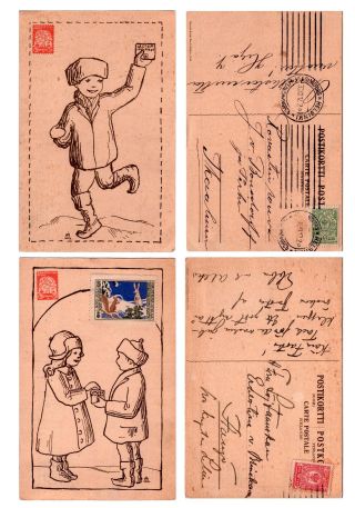 WEIHNACHTSETIKETTEN VON FINNLAND – Blatt 10