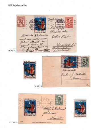 WEIHNACHTSETIKETTEN VON FINNLAND – Blatt 14