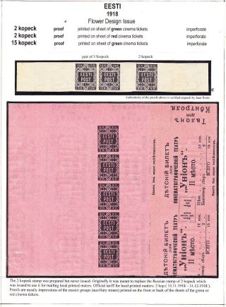ESTLAND 1918-1940 – Blatt 3