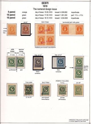 ESTLAND 1918-1940 – Blatt 7