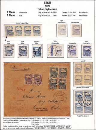 ESTLAND 1918-1940 – Blatt 10