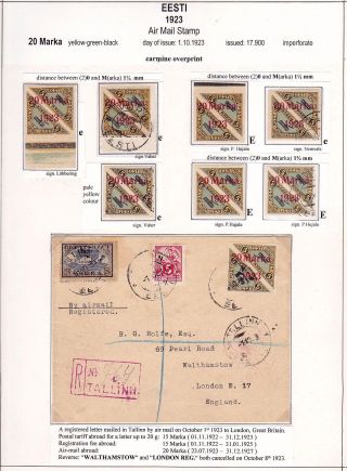 ESTLAND 1918-1940 – Blatt 21