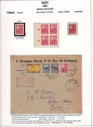 ESTLAND 1918-1940 – Blatt 34