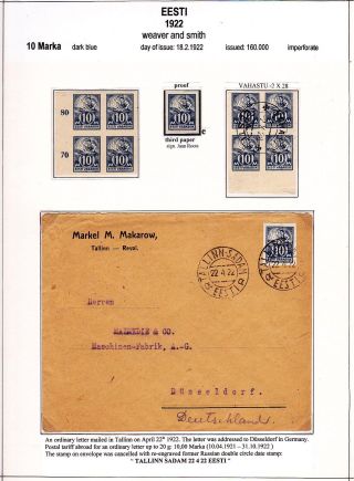 ESTLAND 1918-1940 – Blatt 36