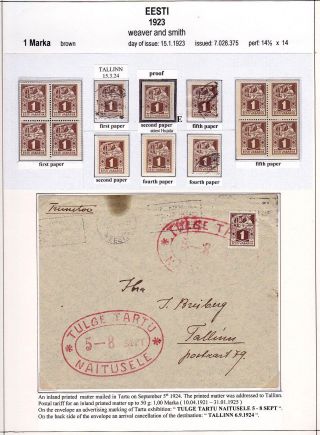 ESTLAND 1918-1940 – Blatt 38