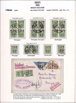 ESTLAND 1918-1940 – Blatt 39