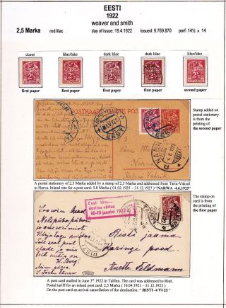 ESTLAND 1918-1940 – Blatt 40