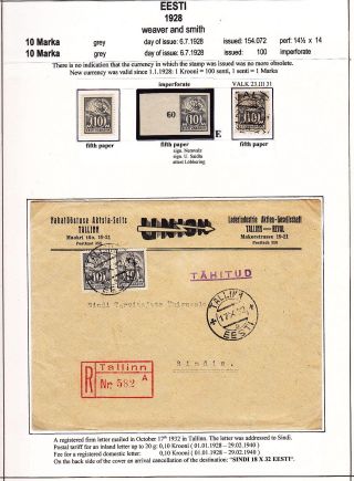 ESTLAND 1918-1940 – Blatt 48