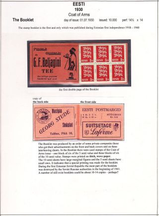 ESTLAND 1918-1940 – Blatt 53