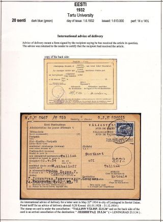 ESTLAND 1918-1940 – Blatt 78