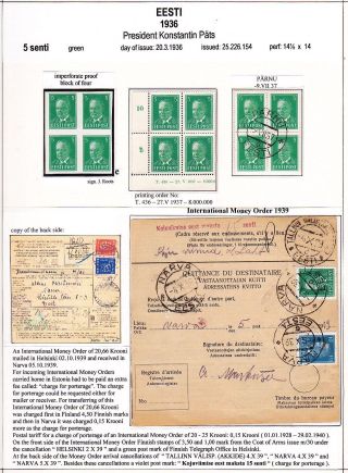 ESTLAND 1918-1940 – Blatt 83
