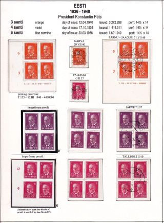 ESTLAND 1918-1940 – Blatt 84