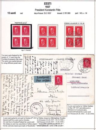 ESTLAND 1918-1940 – Blatt 87