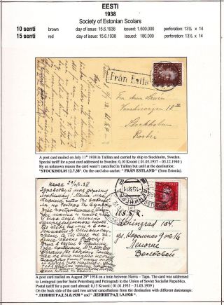 ESTLAND 1918-1940 – Blatt 104
