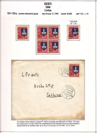 ESTLAND 1918-1940 – Blatt 110
