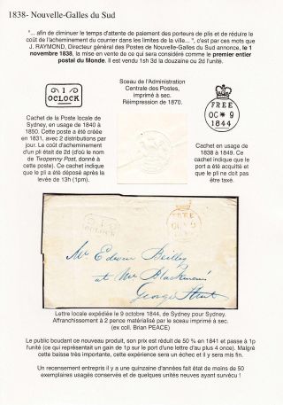 POČÁTKY ZNÁMEK BEZ ZJEVNÉ NOMINÁLNÍ HODNOTY (1838-1878) – list 2