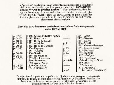 THE BEGINNINGS OF STAMPS WITHOUT APPARENT FACE VALUE (1838-1878)