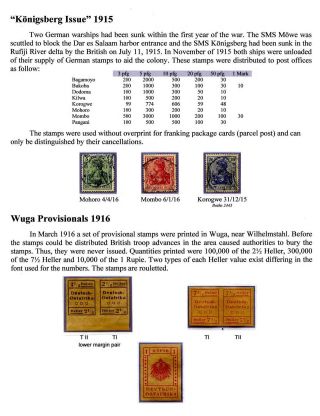 GERMAN EAST AFRICA DURING WORLD WAR I – sheet 2
