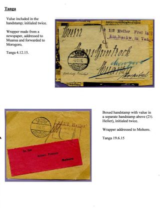 GERMAN EAST AFRICA DURING WORLD WAR I – sheet 6