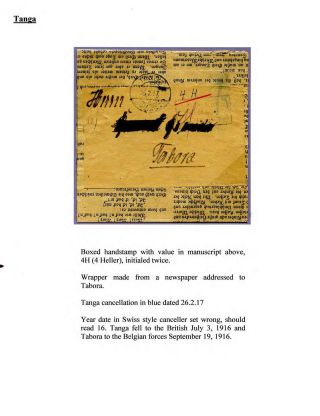 GERMAN EAST AFRICA DURING WORLD WAR I – sheet 7