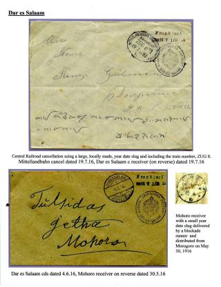 GERMAN EAST AFRICA DURING WORLD WAR I – sheet 10