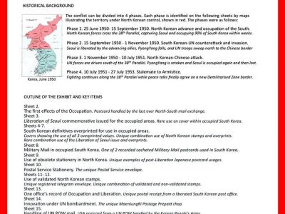 THE POSTAL HISTORY OF NORTH KOREA DURING THE KOREAN WAR 1950-53