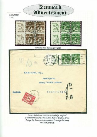 DÄNISCHE WERBUNGEN – Blatt 9