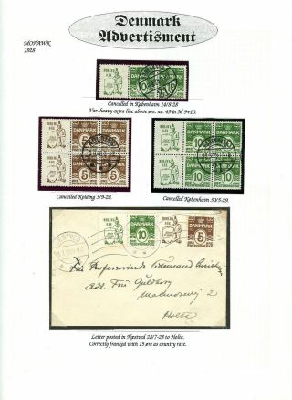 DÄNISCHE WERBUNGEN – Blatt 10