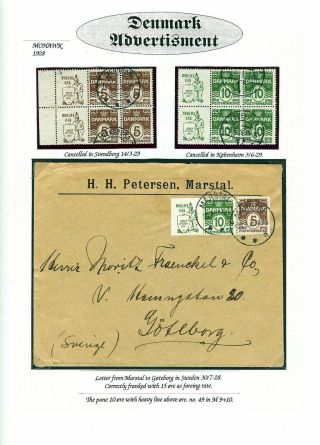 DÄNISCHE WERBUNGEN – Blatt 11