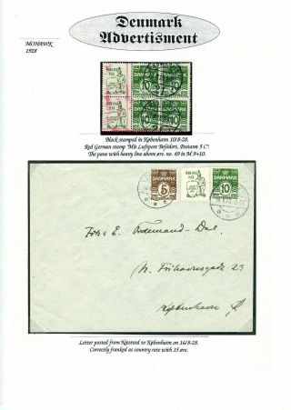 DÄNISCHE WERBUNGEN – Blatt 12