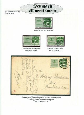 DÄNISCHE WERBUNGEN – Blatt 15